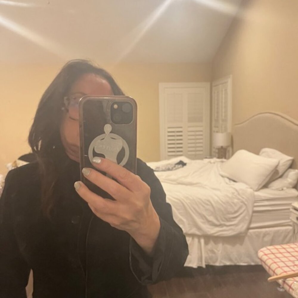 Black 100% Suede jacket perfect for festival size M Brandon Thomas